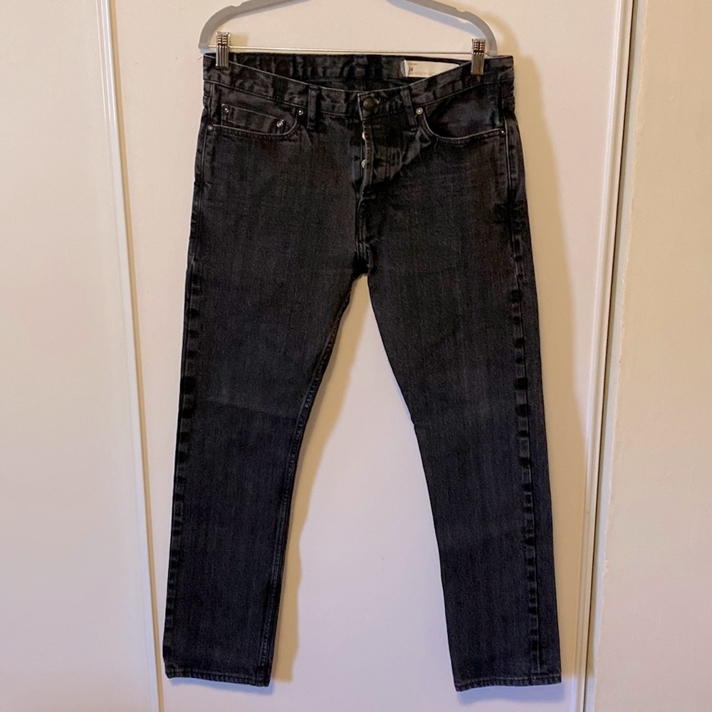 Deus Ex Machina Isola Straight Japan Selvidge MiUSA Vintage Black